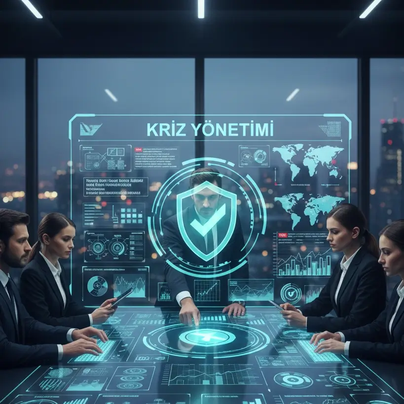 Kriz yönetimi görseli